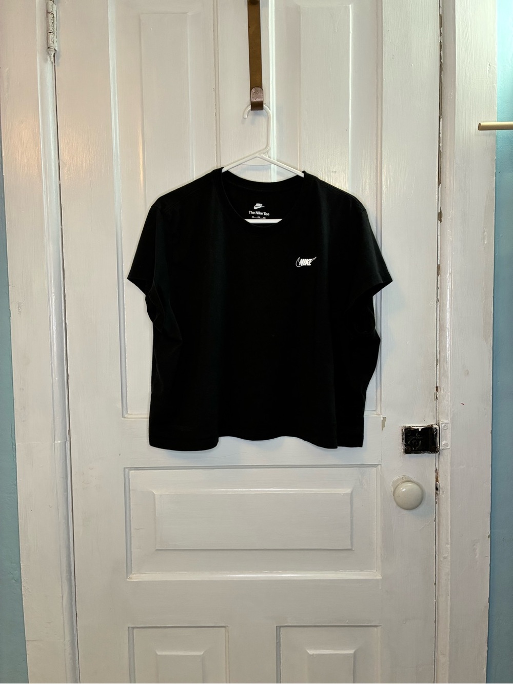 Nike Black Short Sleeve Women's Logo Tee